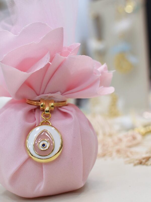 Μπομπονιέρα ματάκι γούρι