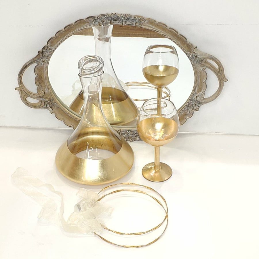 Πλήρες Σετ Κουμπάρου σε χρυσό