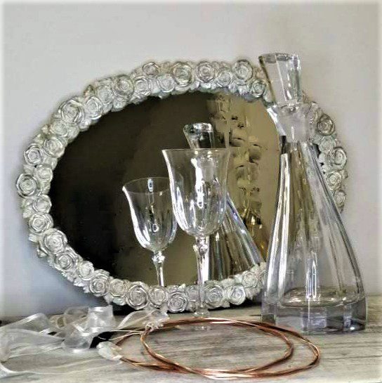 Πλήρες Σετ Κουμπάρου σε ασημί