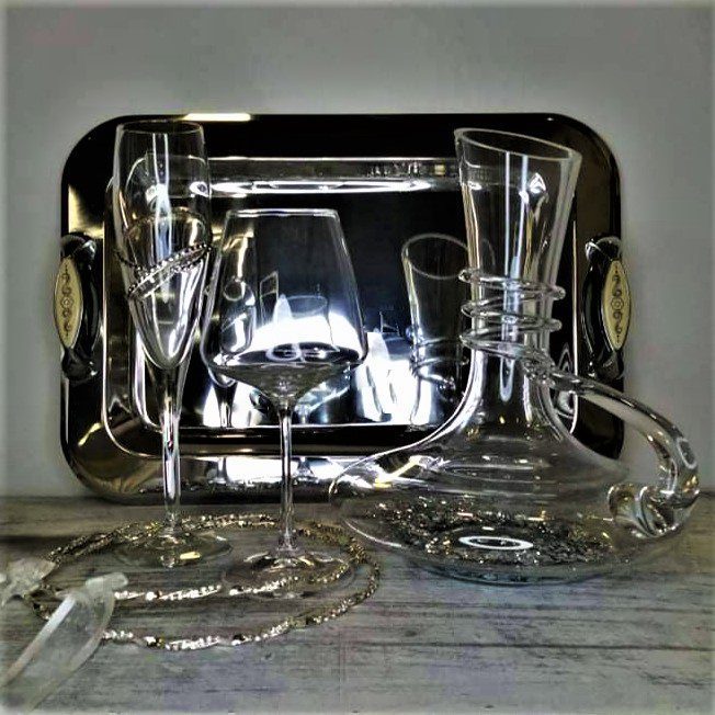 Πλήρες Σετ Κουμπάρου με στρας