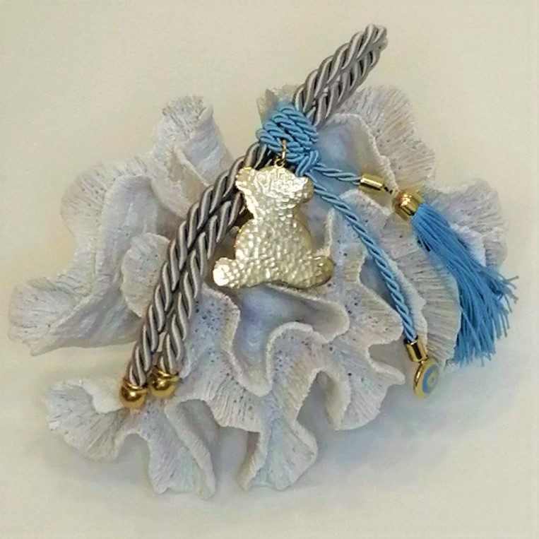 Δώρο γέννησης/βάπτισης αρκουδάκι