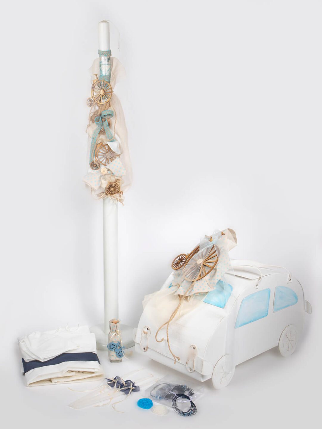 Θεματική βάπτιση με το θρυλικό αυτοκινητάκι Σκαραβαίο ή κατσαριδάκι ή beetle car