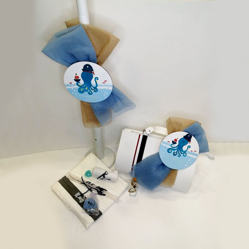 Θεματική βάπτιση με το χταπόδι και το θαλάσσιο βυθό