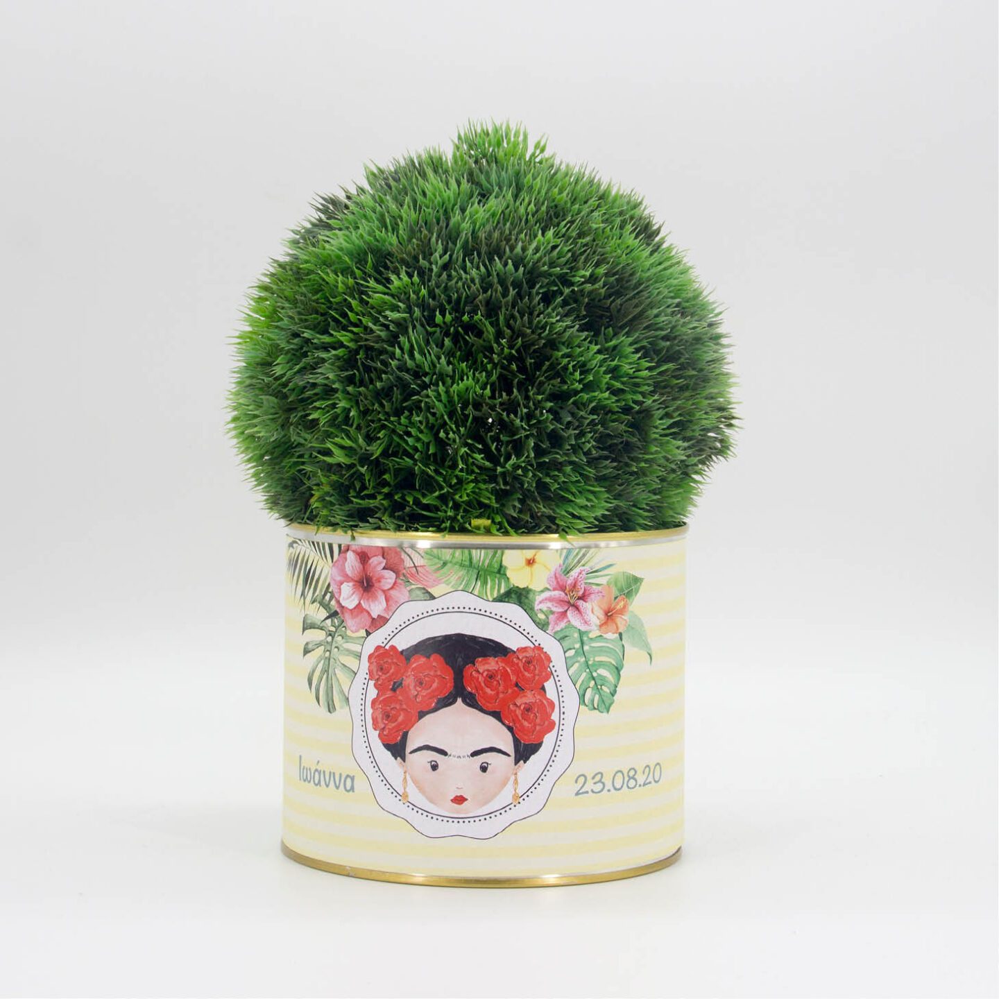 Μεταλλικό βαζάκι για θεματική βάπτιση