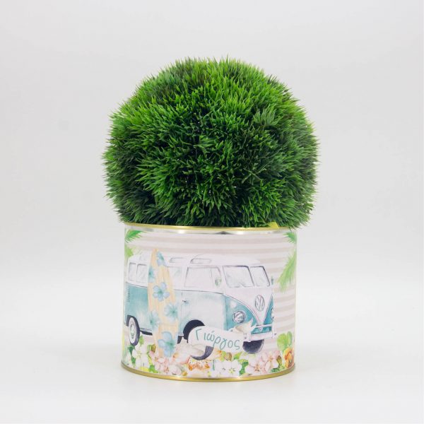 Μεταλλικό βαζάκι για θεματική βάπτιση