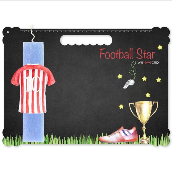 Πασχαλινή Λαμπάδα για Ολυμπιακούς με μαυροπίνακα