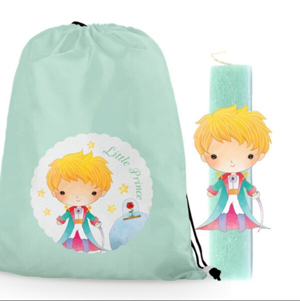 Πασχαλινή Λαμπάδα Μικρός πρίγκηπας με τσάντα πλάτης