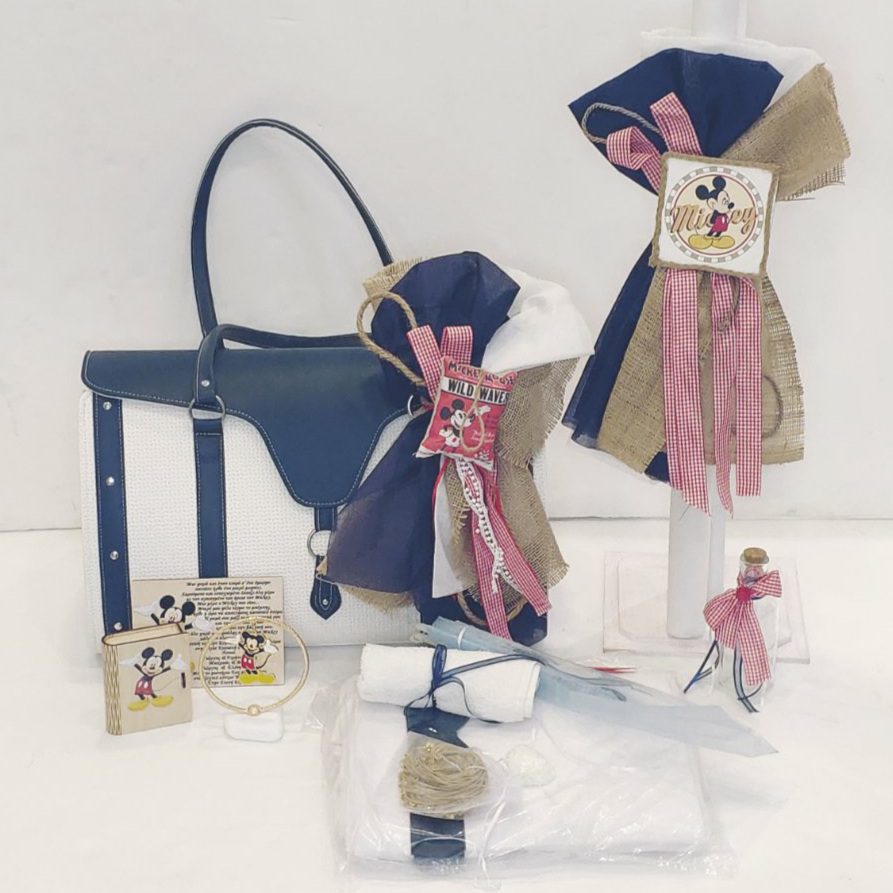 Πλήρες σετ βάπτισης με τον Mickey Mouse_Θεματική βάπτιση