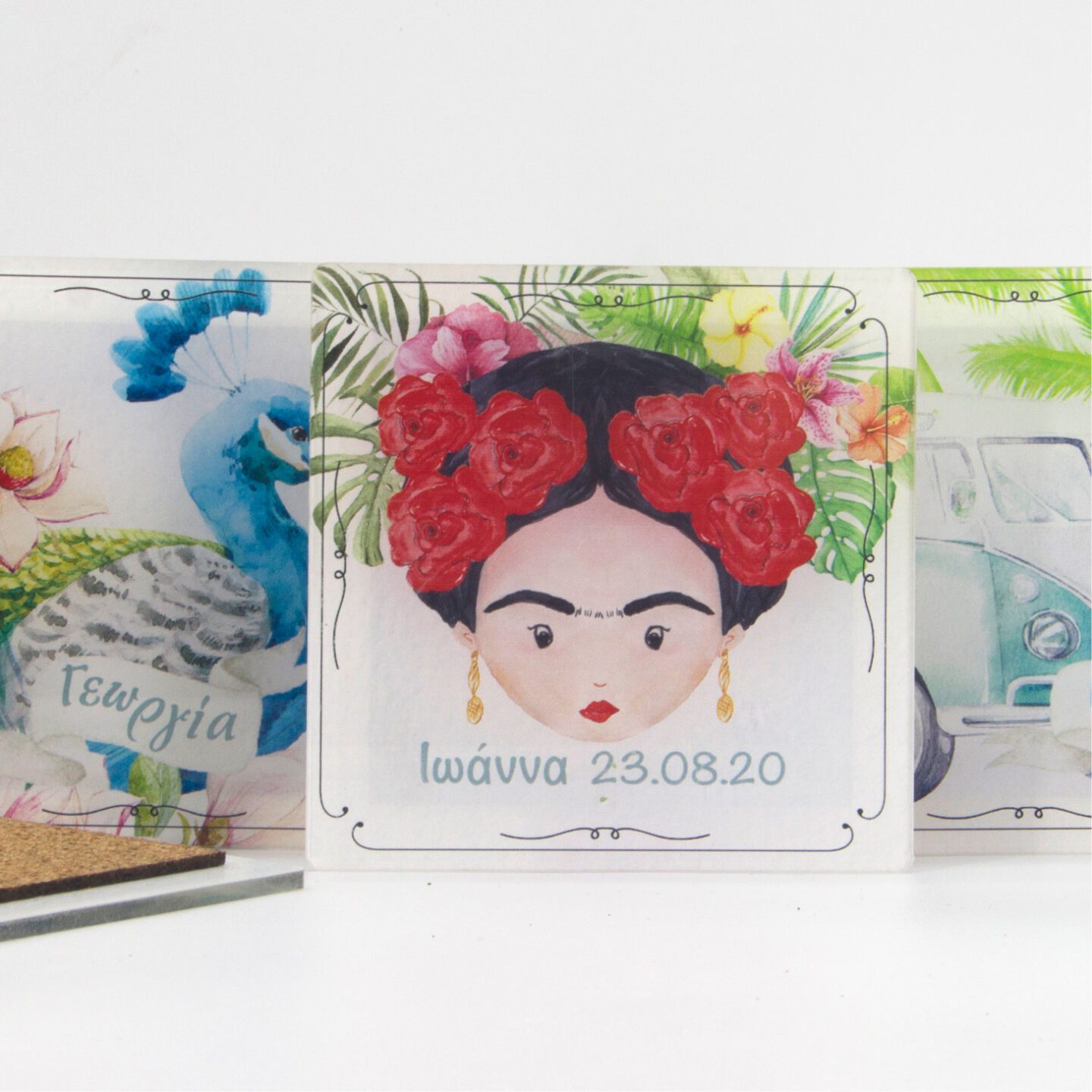 G_145-SOUSVER-PLEXI-1 Μπομπονιέρα βάπτισης plexigrass σουβέρ