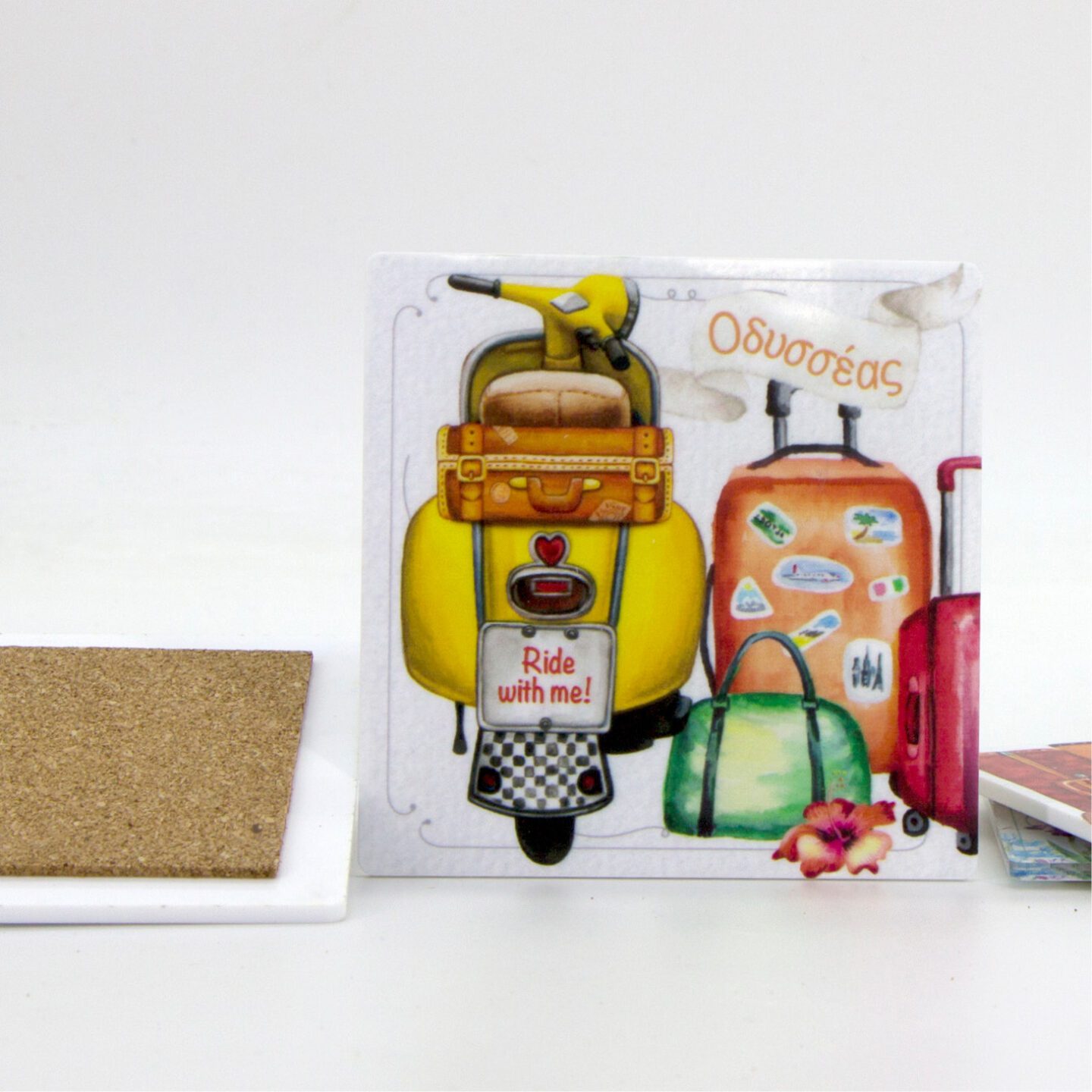 SOUSVER-PLEXI-B_164_3 Τυπωμένο σουβέρ για μπομπονιέρα βάπτισης