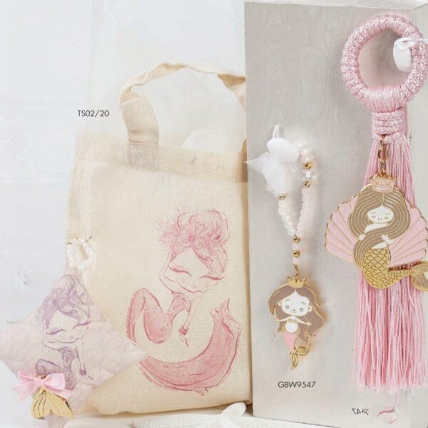 Μπομπονιέρα με Γοργόνα σε δύο παραλλαγές,