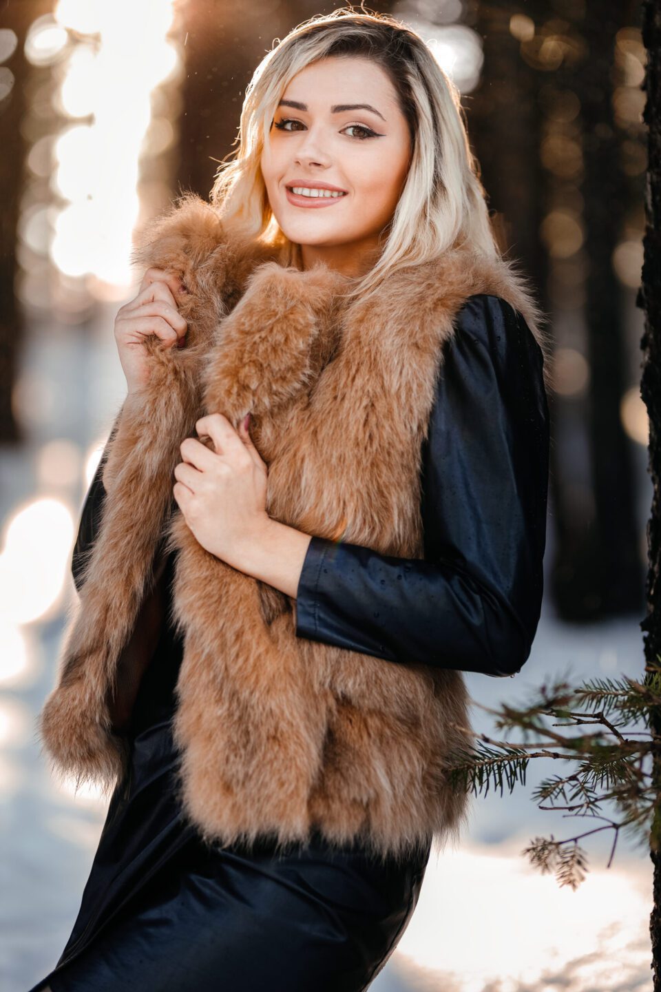 Γούνινο γιλέκο Canadian Fox