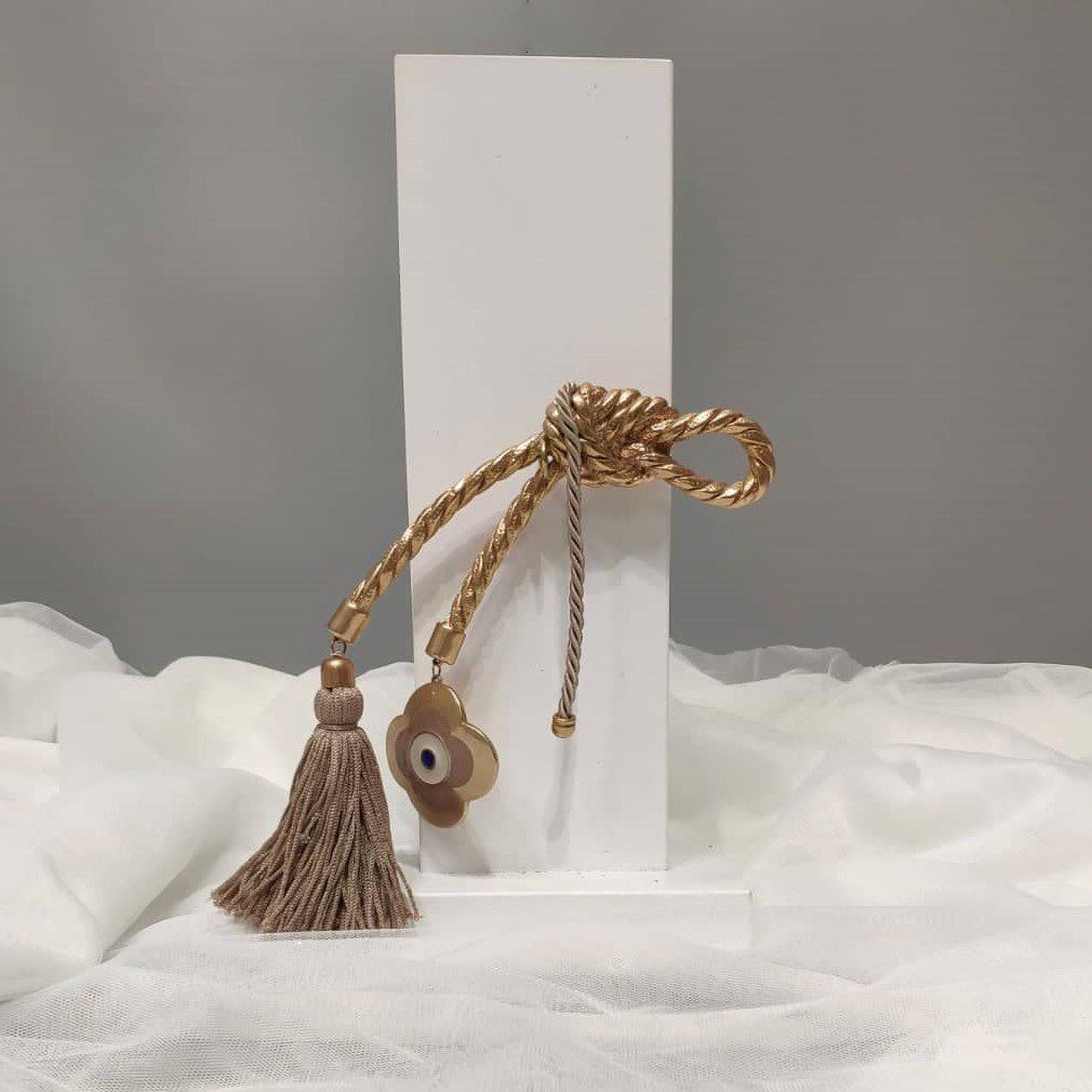 Γούρι 2023 επιχρυσωμένο με ματάκι