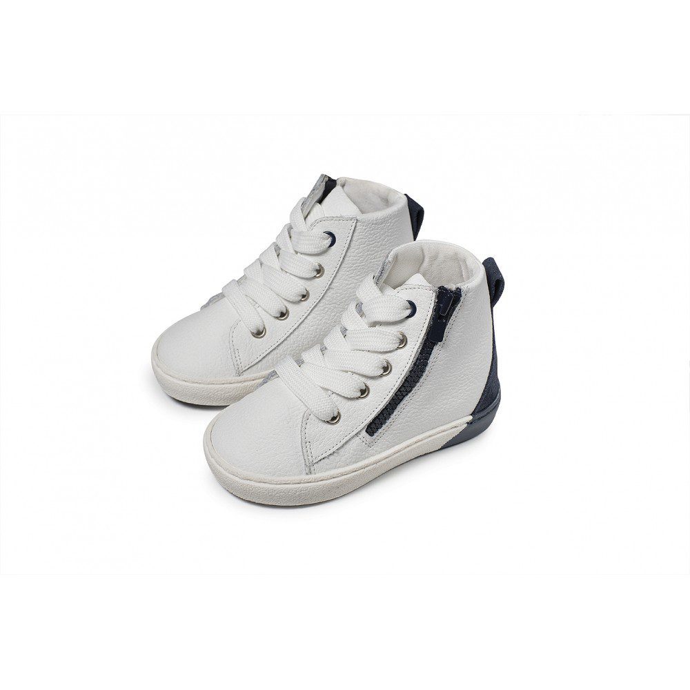 Βαπτιστικά παπούτσια δερμάτινο μποτάκι