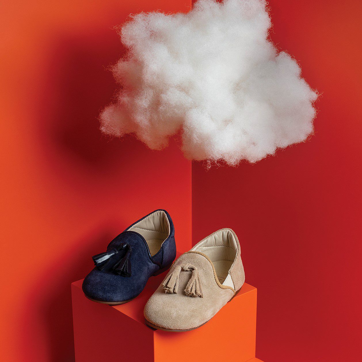 Χειροποίητα βαπτιστικά παπουτσάκια loafers