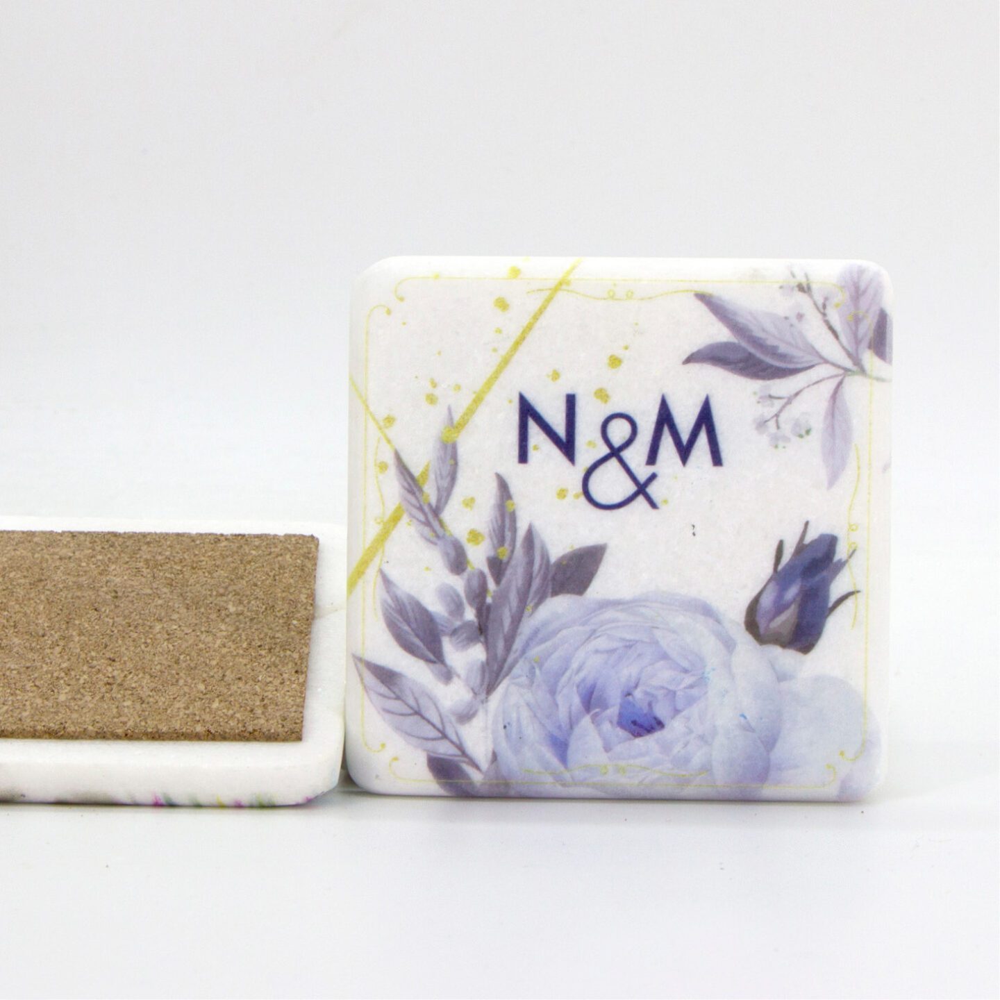 Μπομπονιέρα γάμου μαρμάρινο σουβέρ