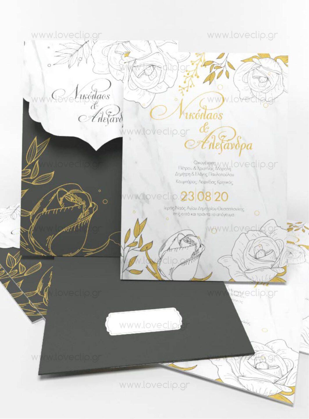 Θεματικός γαμος, μακέτες για προσκλητήρια και μπομπονιέρες γάμου