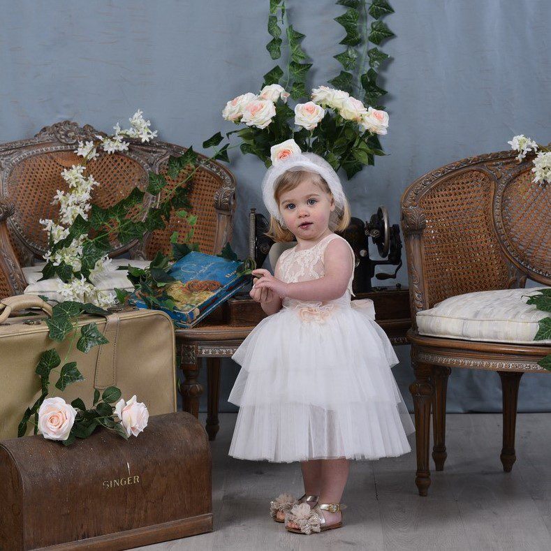 Vintage βαπτιστικό φόρεμα