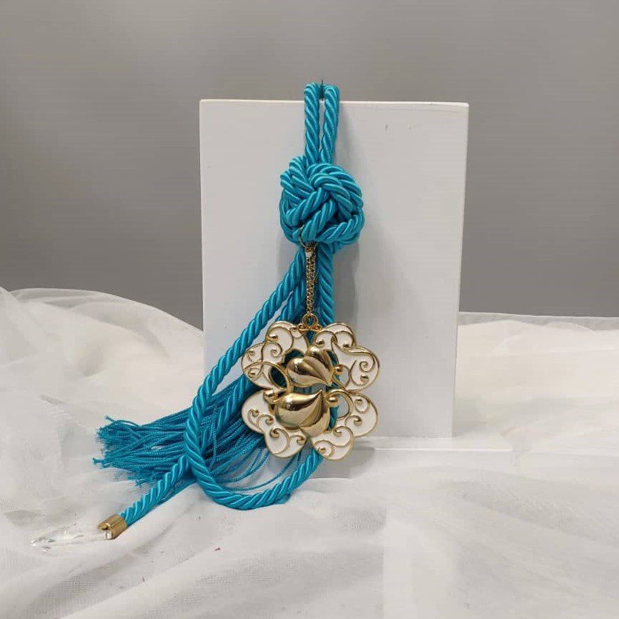 Γούρι 2023 επιχρυσωμένο με τετράφυλλο τριφύλλι