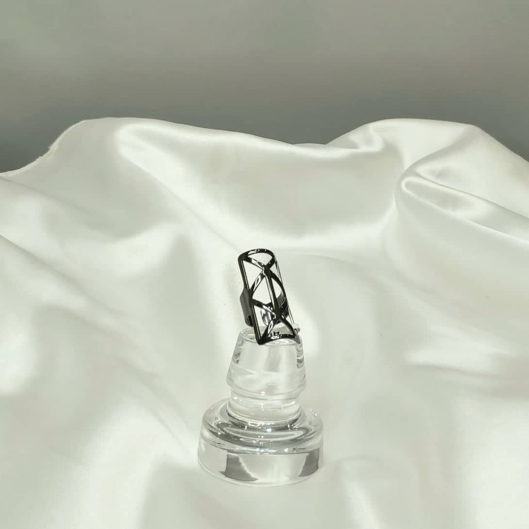 Μεγάλο δαχτυλίδι σε ασήμι 925