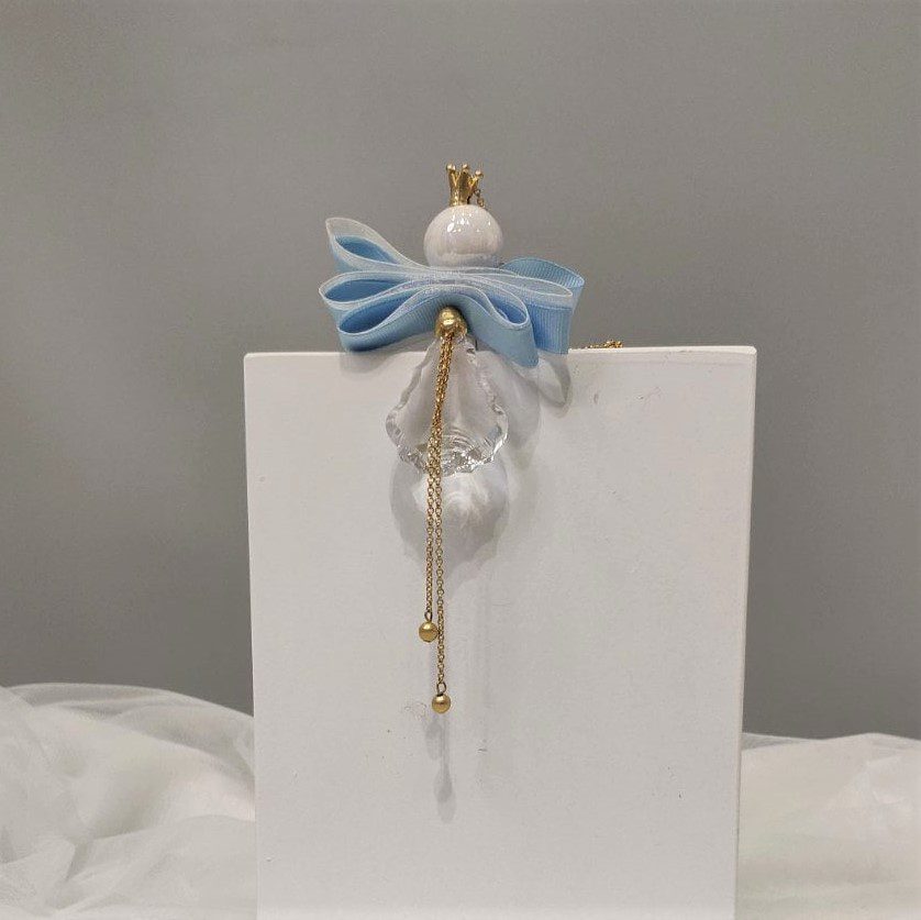 Δώρο γέννησης/βάπτισης αγόρι επιχρυσωμένο με 24 καράτια , με αγγελάκι και κρύσταλλο