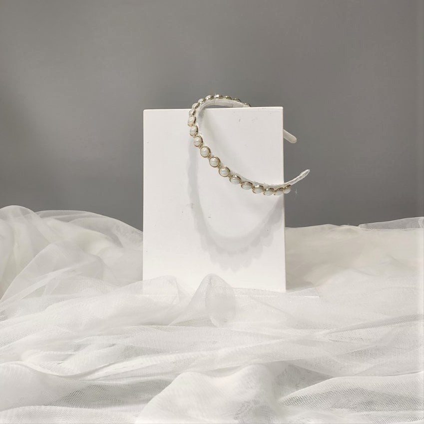 Νυφική στέκα με Swarovski