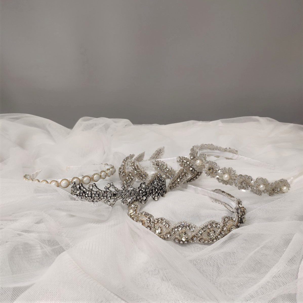 Νυφική στέκα με Swarovski