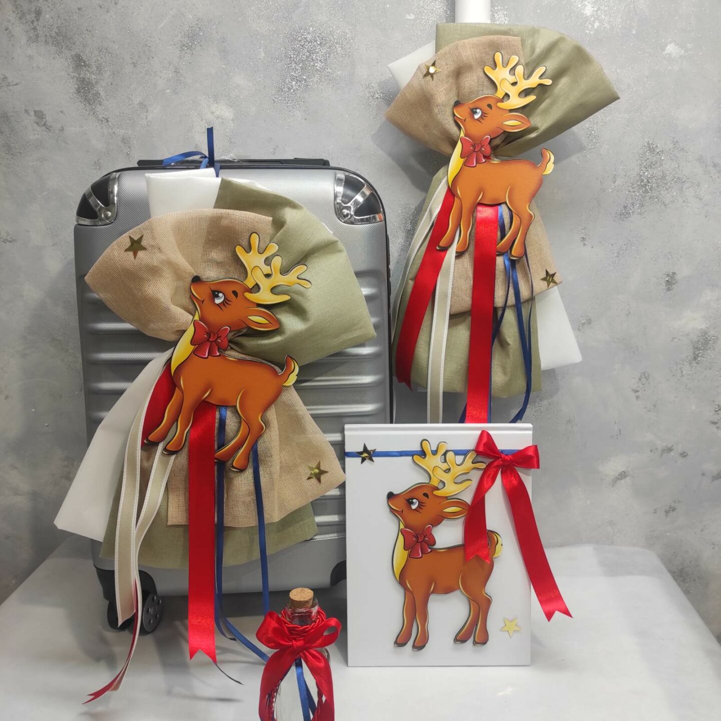 Σετ βάπτισης ελαφάκι