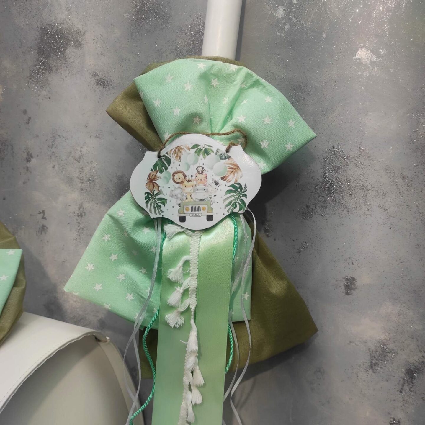 Σετ βάπτισης με ζωάκια του δάσους