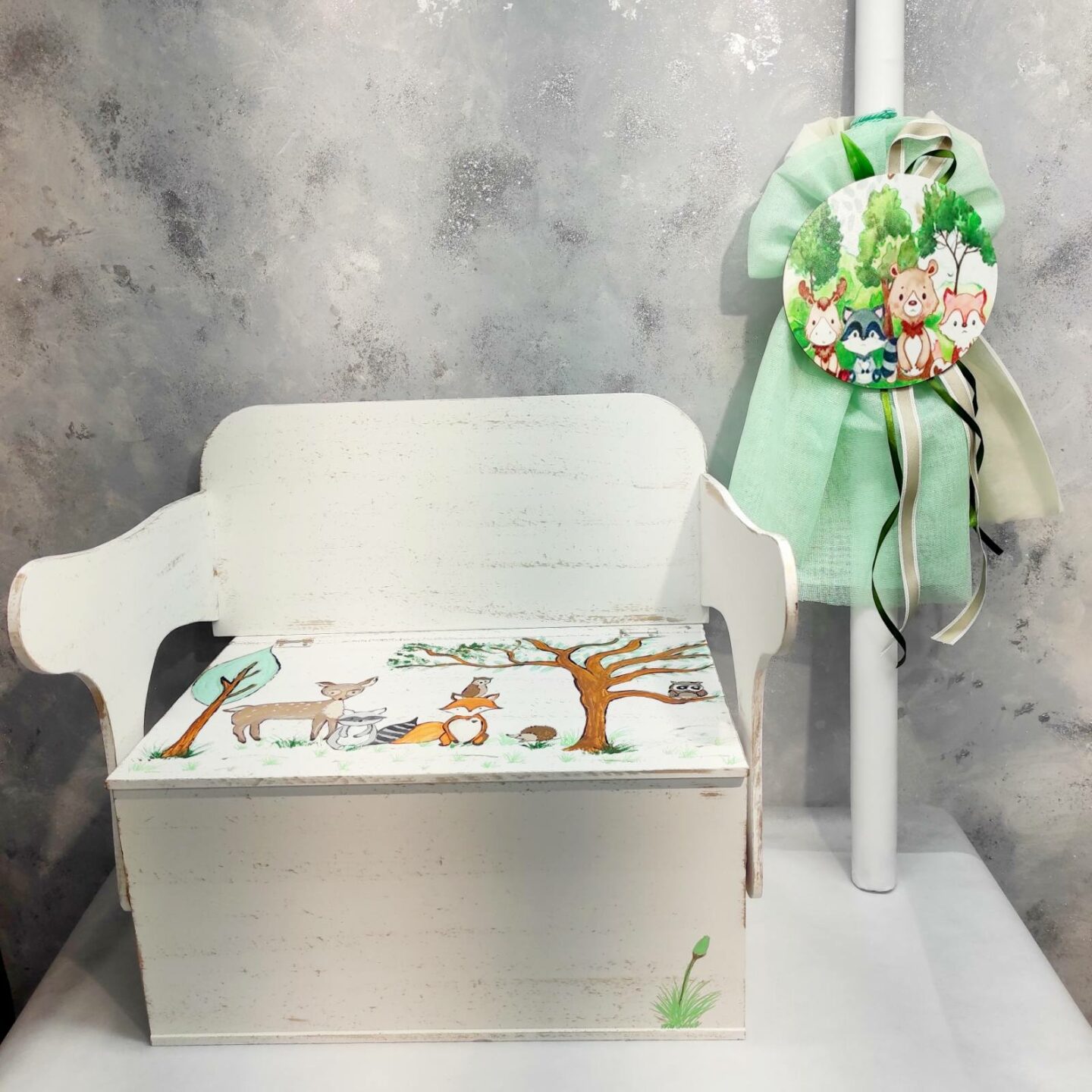 Σετ βάπτισης ζωάκια του δάσους