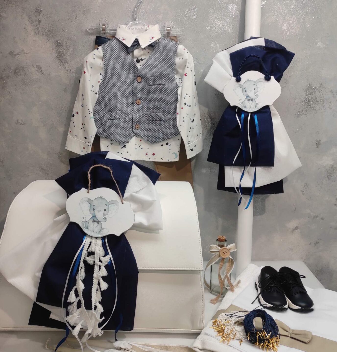 set vaptisis elefantaki