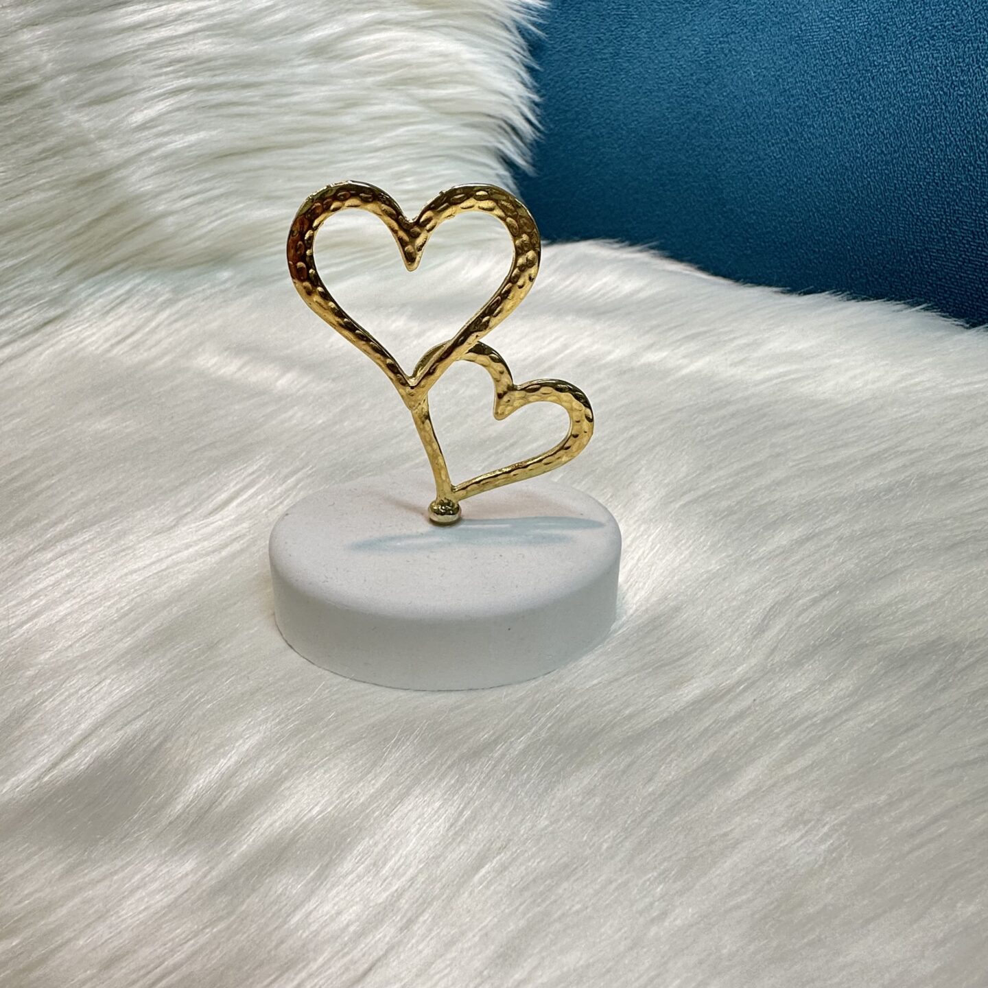 Μπομπονιέρα καρδιές σε βότσαλο