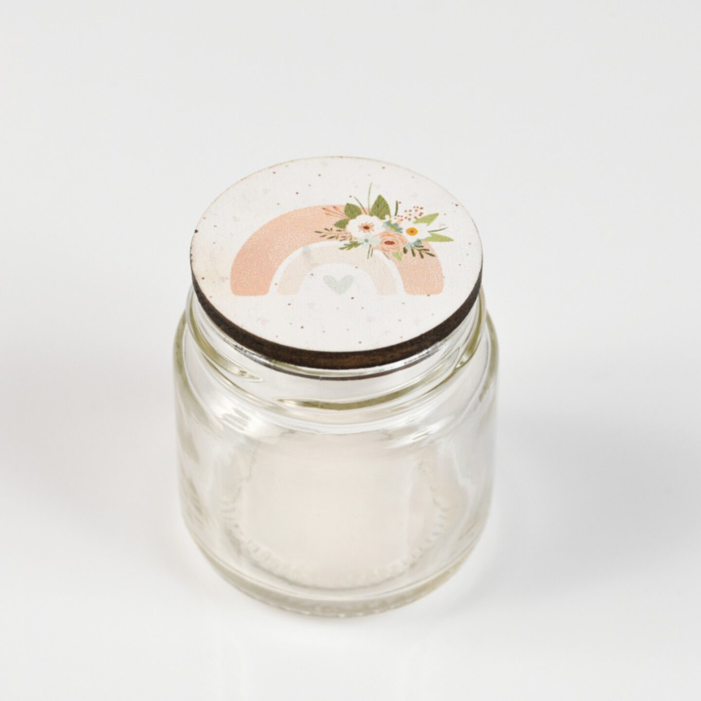 Βαζάκι μπομπονιέρα με τυπωμένο σχέδιο