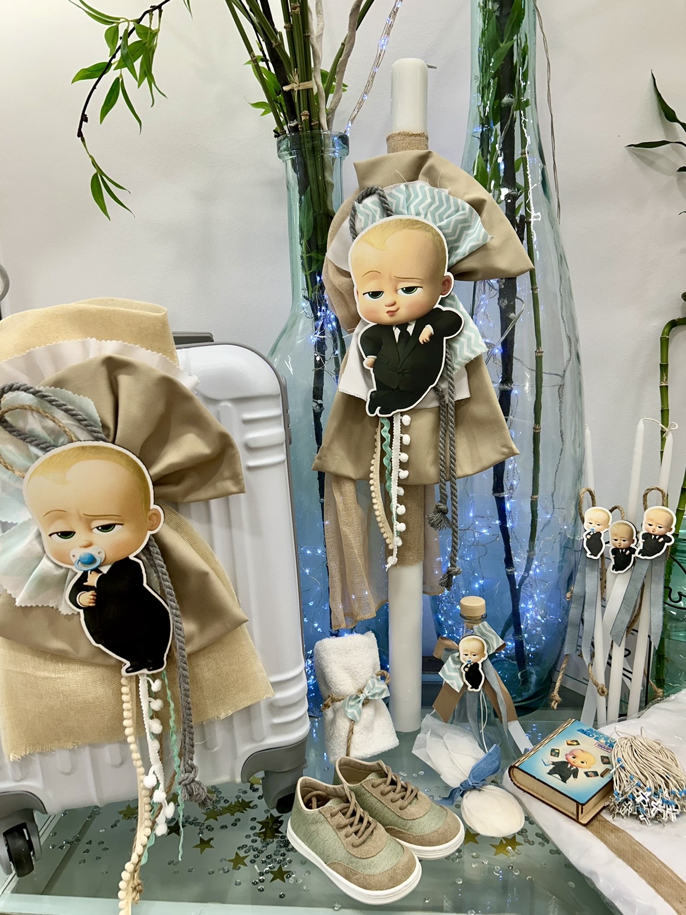 Ολοκληρωμένο πακέτο βάπτισης Baby Boss