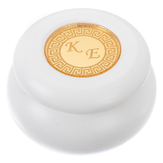 Μπομπονιέρα Μπιζουτιέρα Μακαρόν Αρχικά